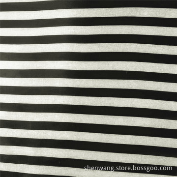 Wholesale Thick Striped 100% Rayon Material Clothing Fabrics